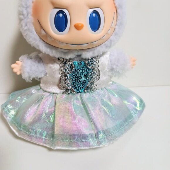 Disney Princess Frozen Elsa Dress with Crown Labubu Outfit - Picture 3 of 6